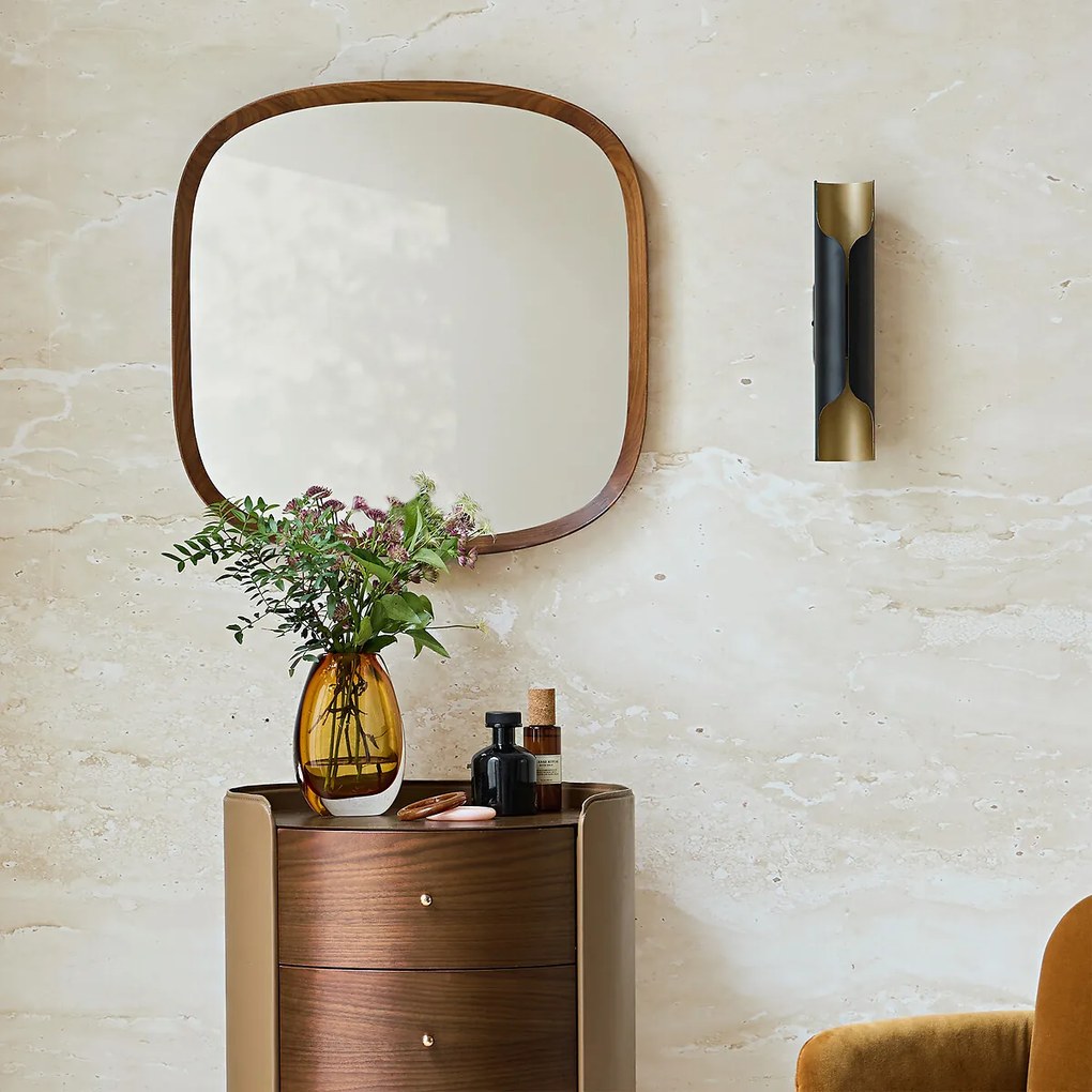 Eenvoudige wandlamp van ijzer, HENRIO