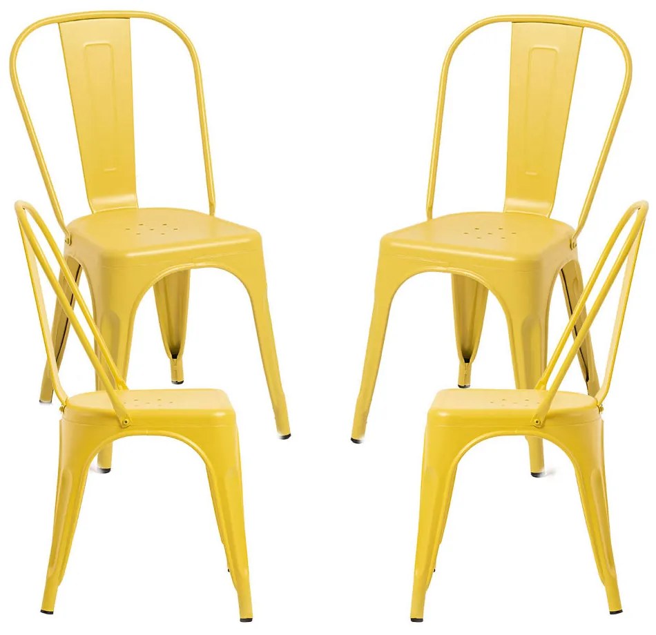Set 4 Torix Stoelen