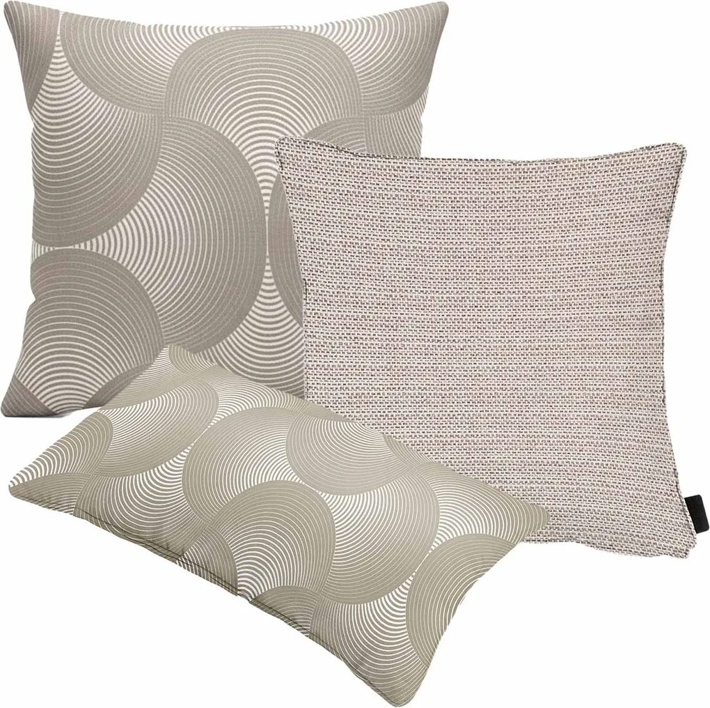 Madison Cloudy grey sierkussen set - 3 stuks