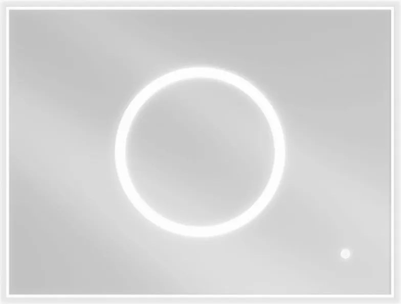 Mexen Koga verlichte badkamer spiegel 80 x 60 cm, LED 6000K, antivlaag - 9821-080-060-611-00