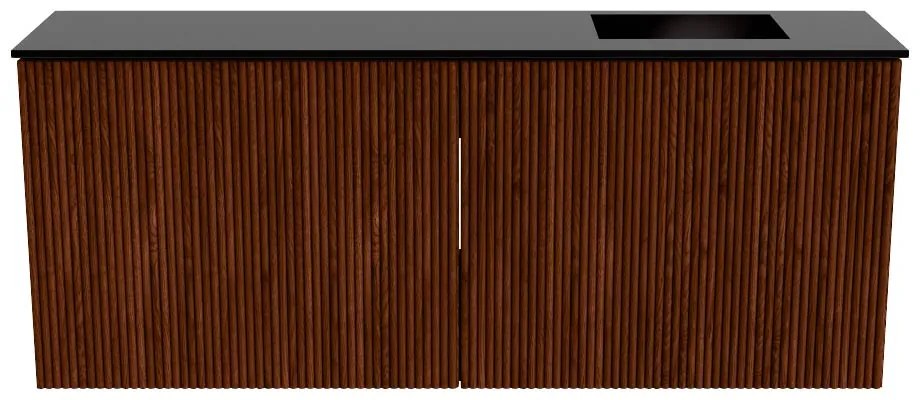 Mondiaz Joya 100cm toiletmeubel ruby met wastafel faye rechts zonder kraangat urban