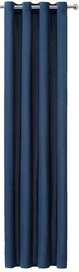 Gordijn Jason - blauw - 250x140 cm (1 stuk) - Leen Bakker