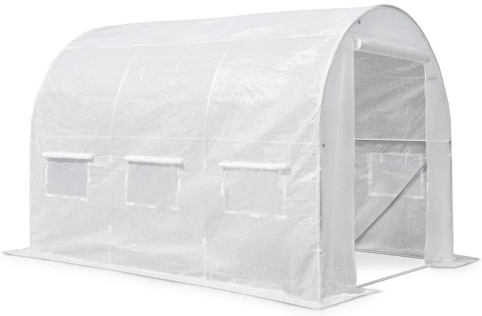 Tent met multiseizoensfolie 2x4,5m wit Garden Point