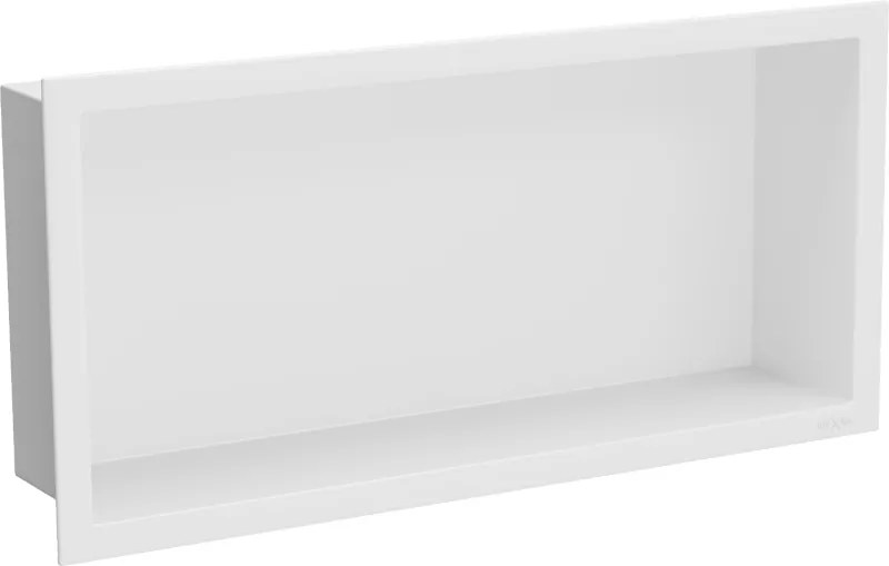 Mexen X-Wall-R nisplank met flens 45 x 20 cm, wit - 1920452010