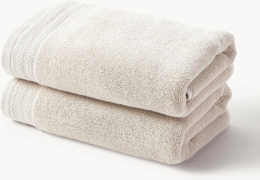 Premium handdoek van biokatoen, in verschillende formaten