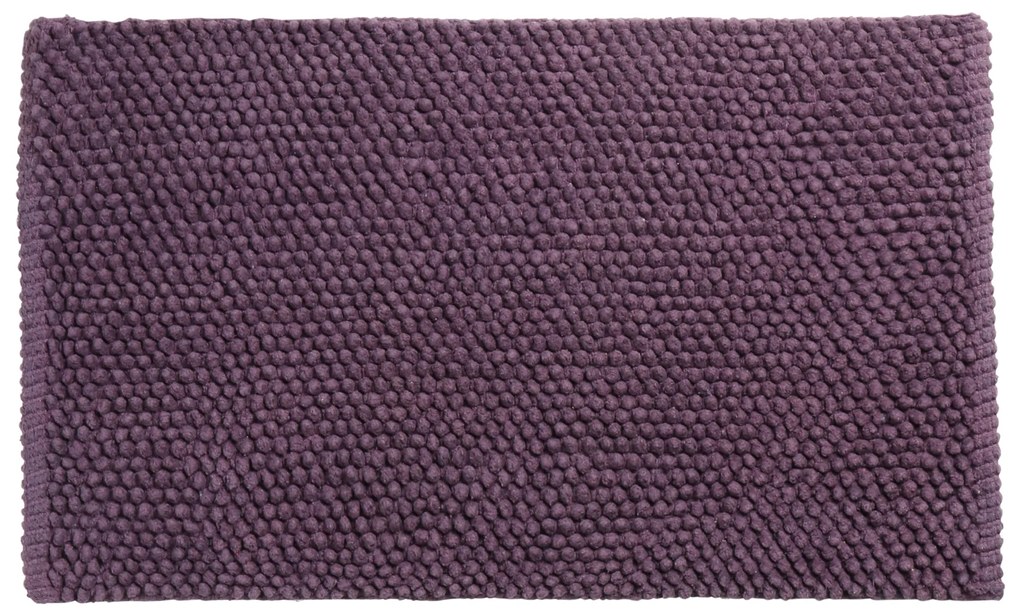 Differnz Popcorn badmat 50x80cm violet