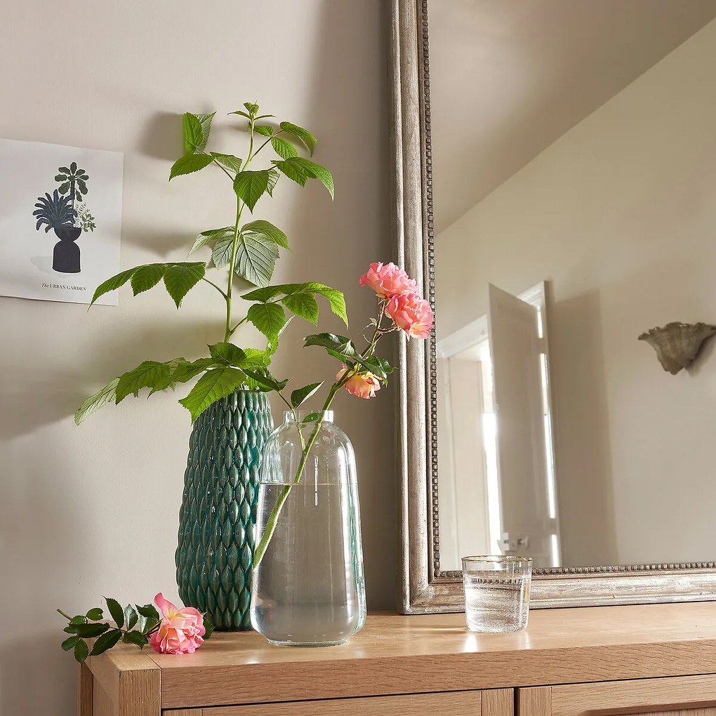 Massief mangohouten spiegel, breedte 90 x hoogte 120 cm, AFSAN