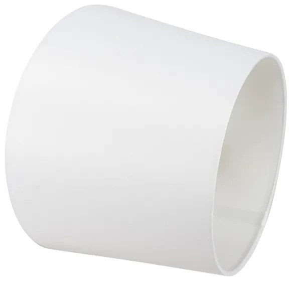 Wandlamp brons met witte kap en verstelbare arm - Ladas Deluxe