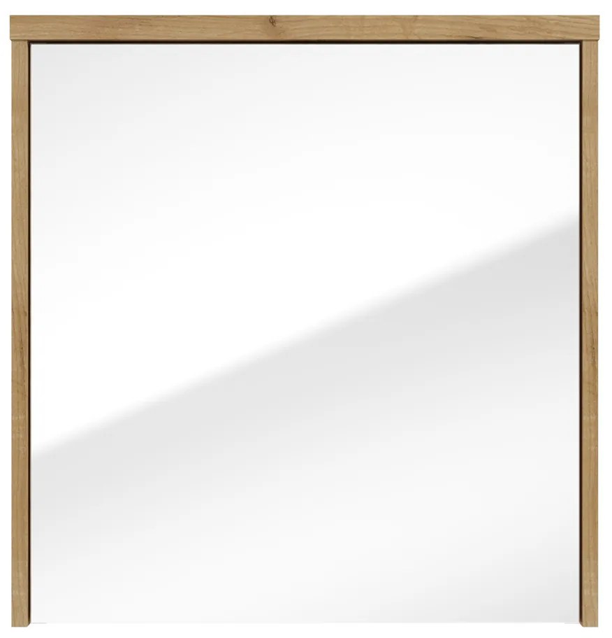 Fontana Basic spiegelkast 60cm met 1 deur warm eiken
