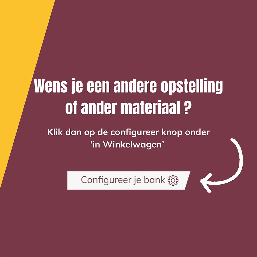 SEVN Michelle Moderne Hoekbank Adore Hunter Hoek Links