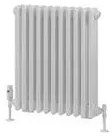 Eastbrook Rivassa 3 koloms radiator 50x60cm staal 898W wit glans