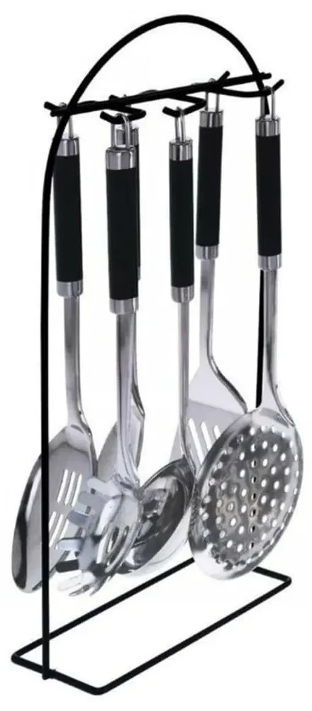 Excellent Houseware 7-delige Keukengereiset met standaard rvs