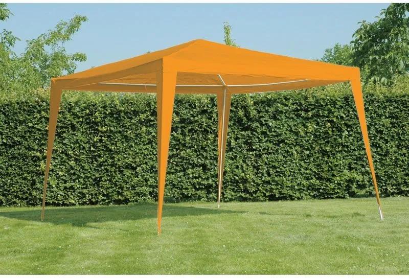Outdoor Living Paviljoen Budget PE oranje 3x3mtr
