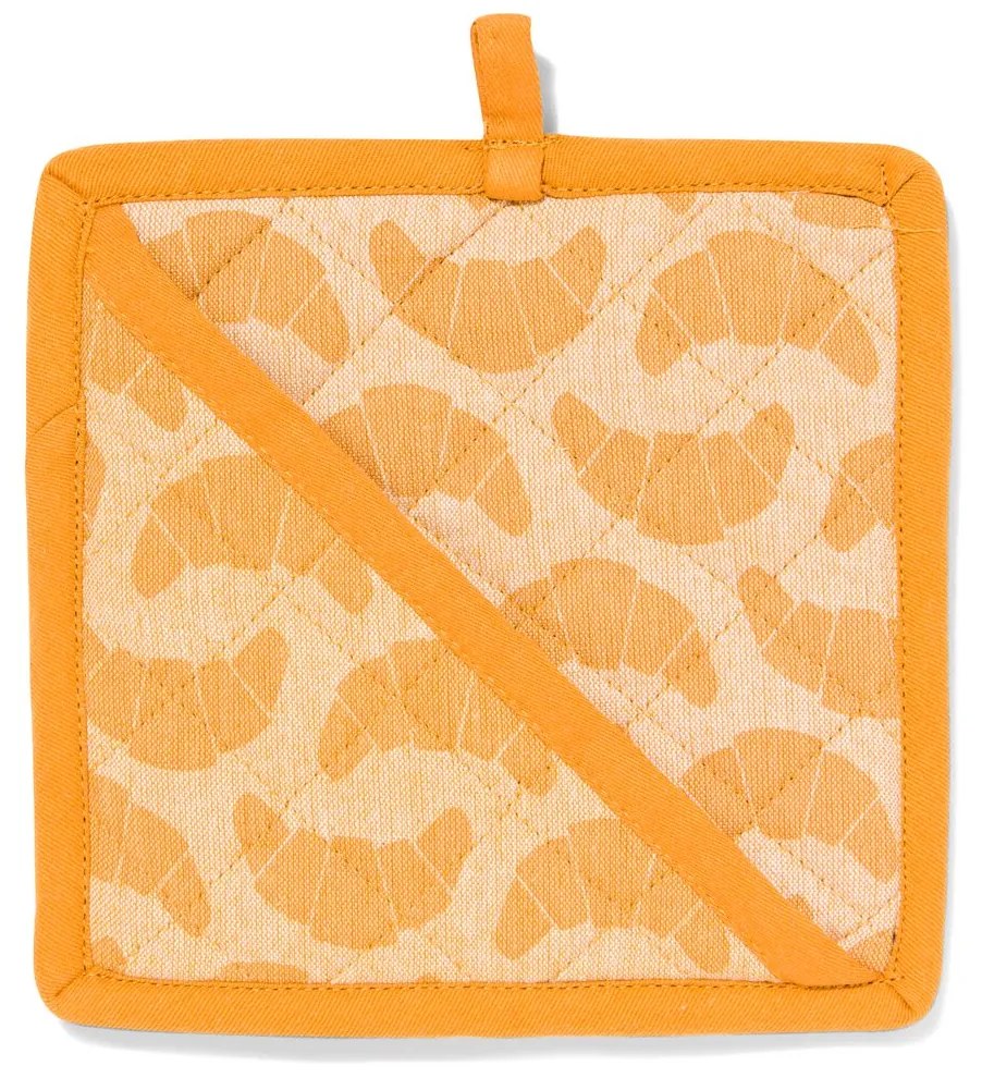 HEMA Pannenlap - 21 X 21 - Katoen - Okergeel Croissant (okergeel)