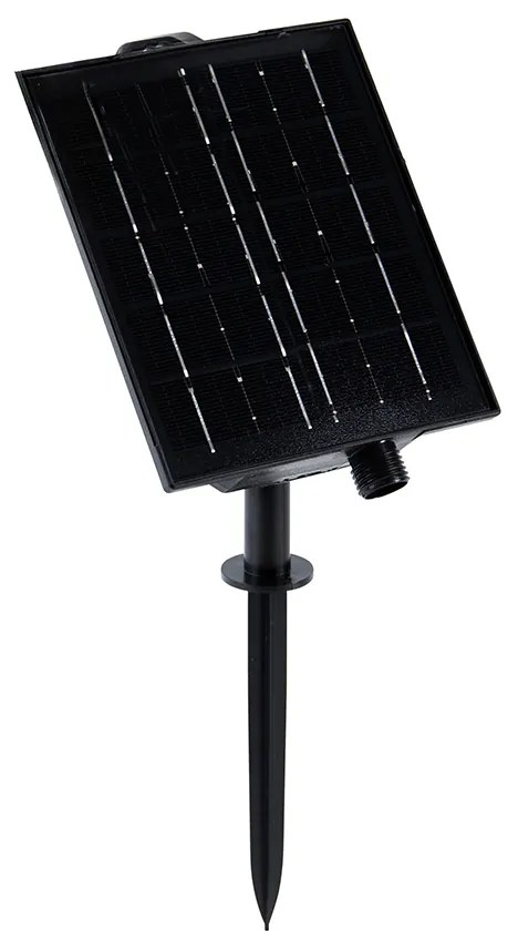 Buitenlamp Lichtsnoer bruin 8m 10-lichts IP44 - Alma IP44 Buitenverlichting rond