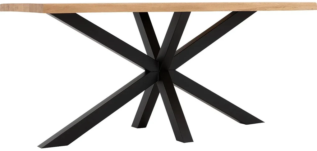 Goossens Eettafel Blade, Boomstamblad 180 x 90 cm 5 cm dik