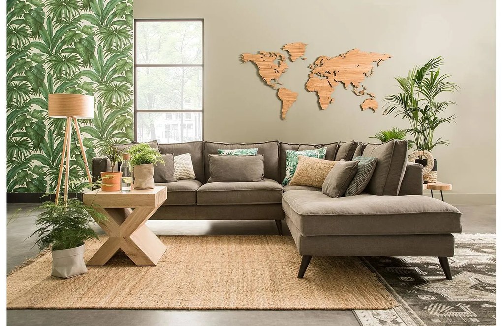 Goossens Bijzettafel Cruzado, 50 x 47 cm