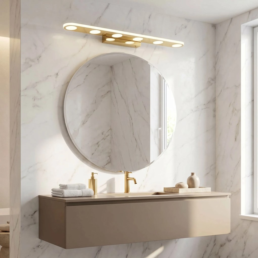 Badkamer LED-wandlamp SWE057-W GOLD