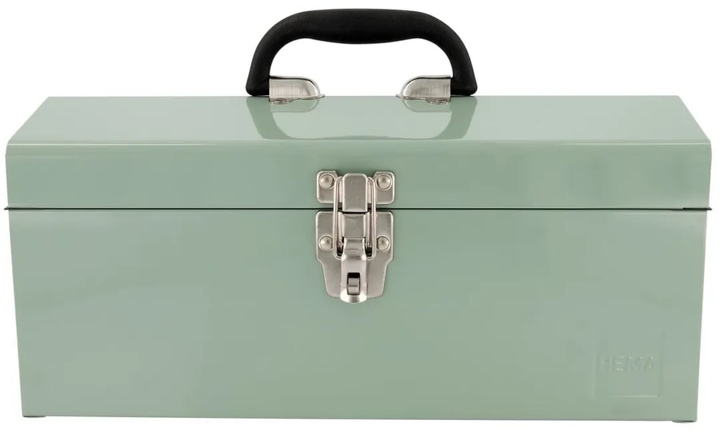 HEMA Gereedschapskist 18x41x19 Metaal Groen