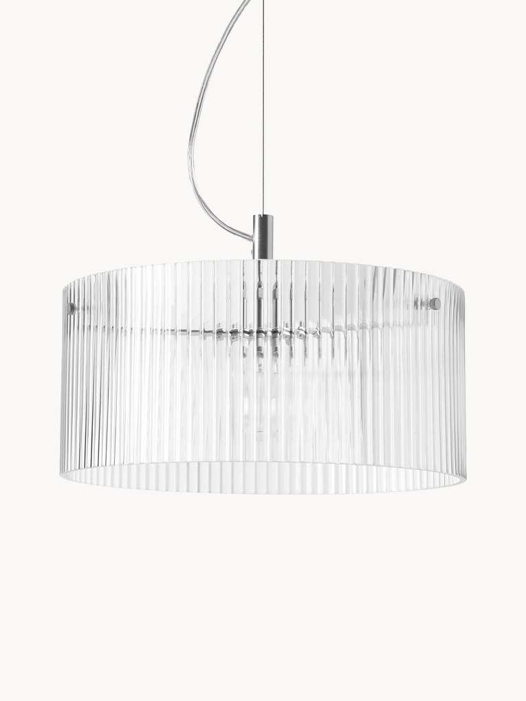 Hanglamp Emmi van geribbeld glas