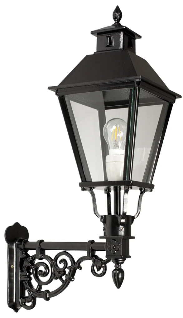 Buitenlamp Katwijk M zwart
