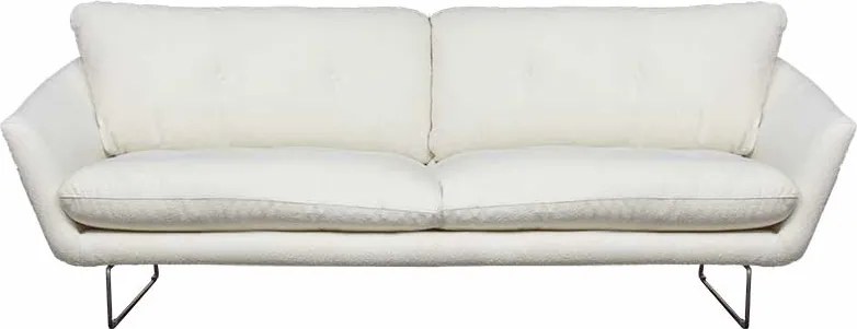 3 zitsbank - Kuddar - stof Alpine wit 101