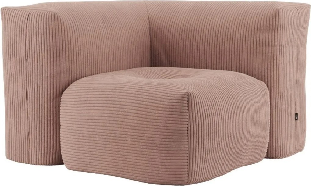 Soft Zitzak Indoor Corner - Corduroy Rose