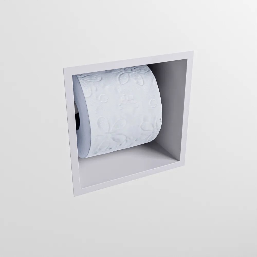 Mondiaz Easy Cube toilet rolhouder 16x16cm cale