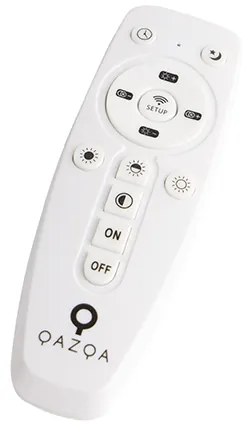 Modern LED paneel zwart 120 cm incl. LED dim to warm - Liv