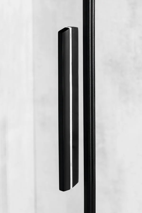 Polysan Altis douchecabine 100x100cm mat zwart