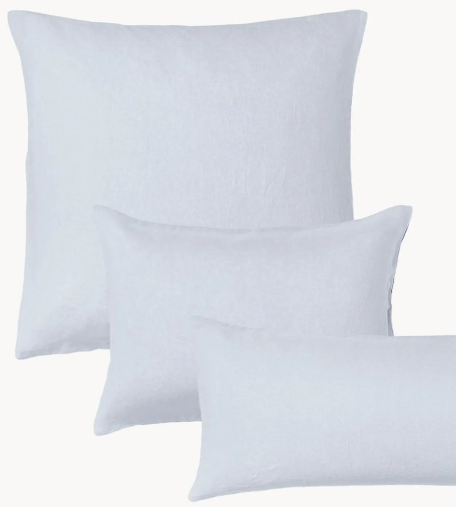 Gewassen linnen kussenhoes Airy