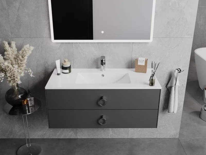 Mexen Atena inbouw wastafel 101 x 46 cm, wit - 25011000