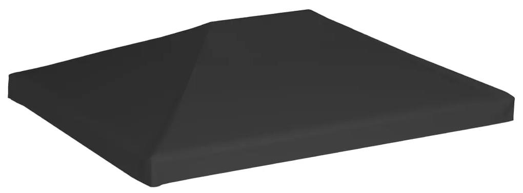 vidaXL Prieeldak 270 g/m² 4x3 m zwart