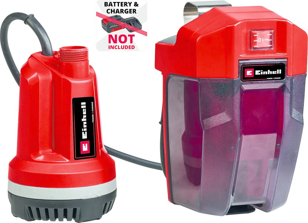 Einhell GE-PP 18 RB Li Solo Accu 2 in 1 Dompelpomp