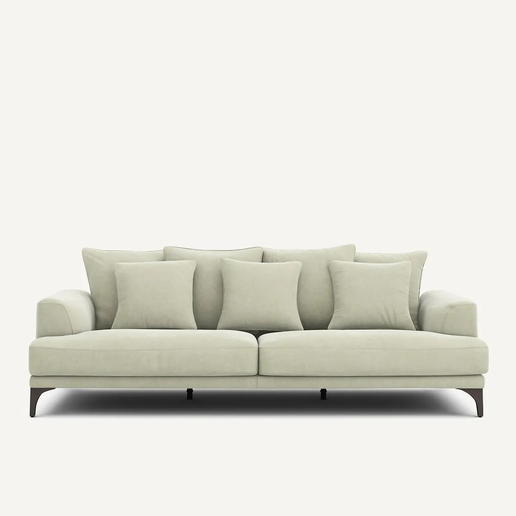 3- of 4-zits bank, in stonewashed fluweel, ARMENTO