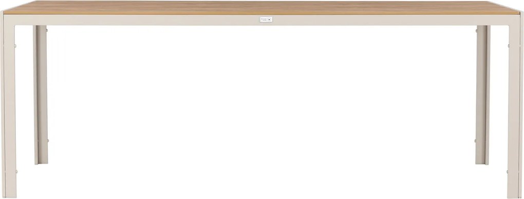The Outsider Tuintafel - Toscane - Beige - Teak/Polywood - 205x90 cm - The Outsider