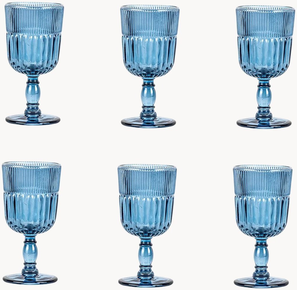 Wijnglazen Qualcosa d'antico, 6-delig