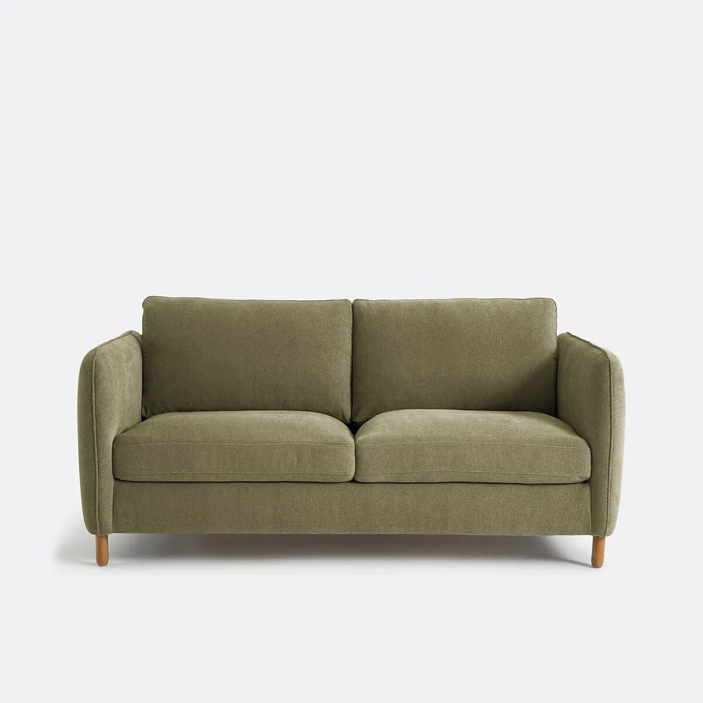 3-zits gevlekte polyester bank Loméo