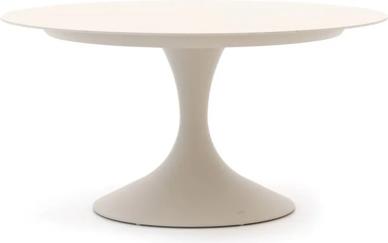 Tuin eettafel SUNS | Rond  | Tuintafel Sintered stone | Ø150cm | 6 personen | Kees Smit Tuinmeubelen