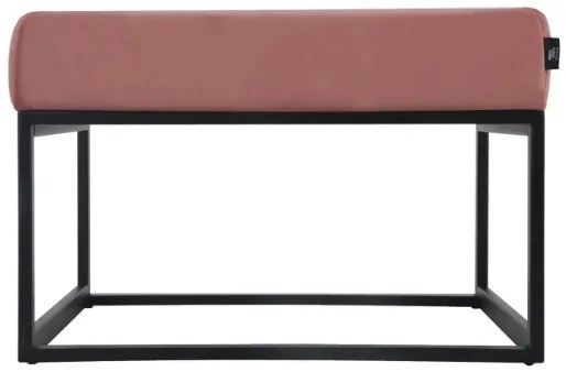 House of Rebels Poef - Hocker - Charl - Velvet - Roze - 60cm - House of Rebels