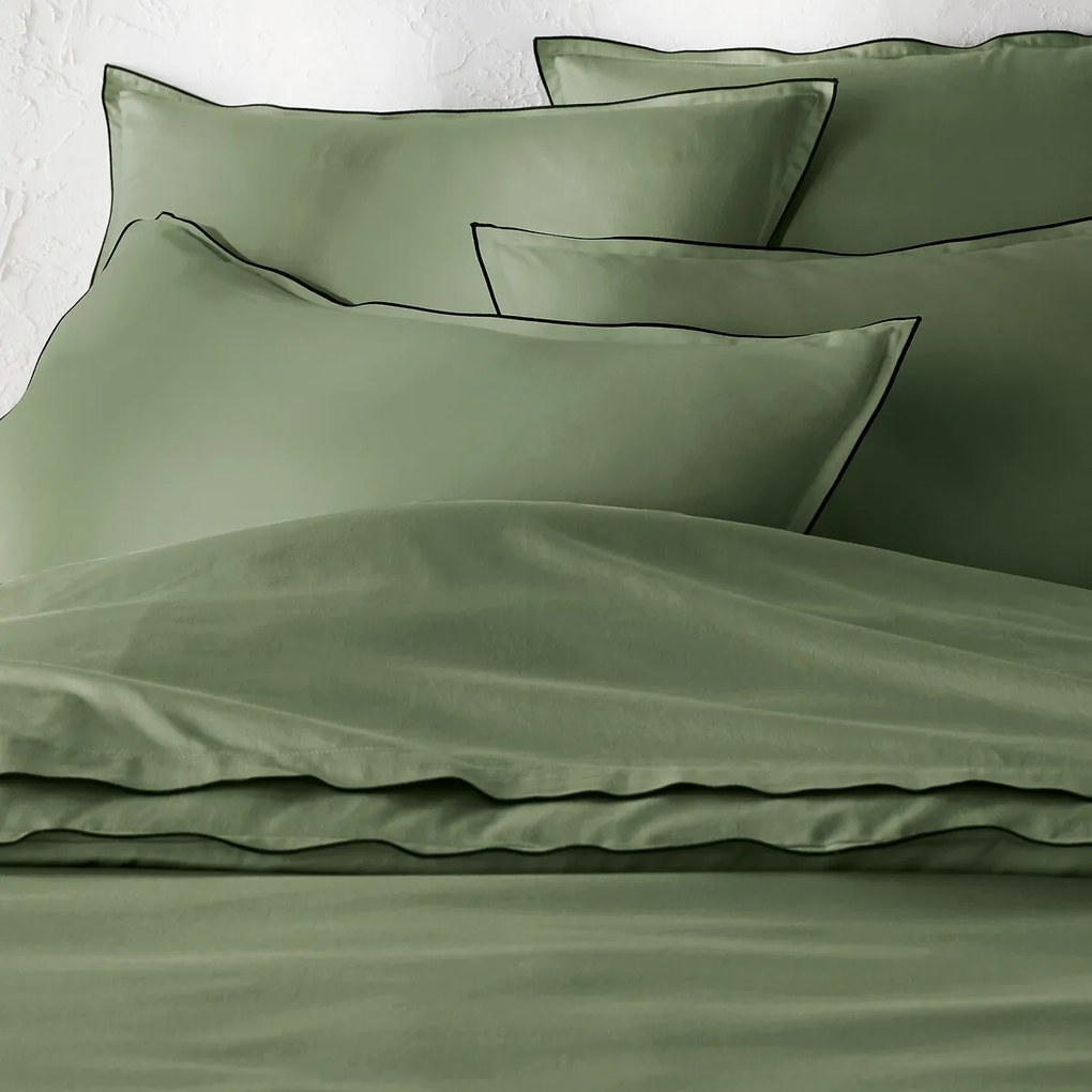 Dekbedovertrek van gewassen katoensatijn, 118 draden, Victor uni