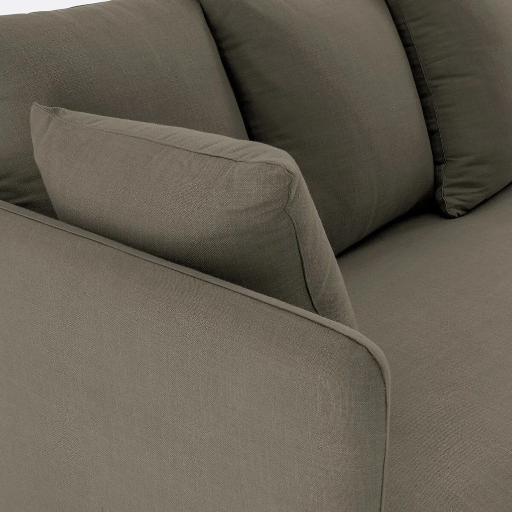 Hoekbank van linnen en viscose, Ivete