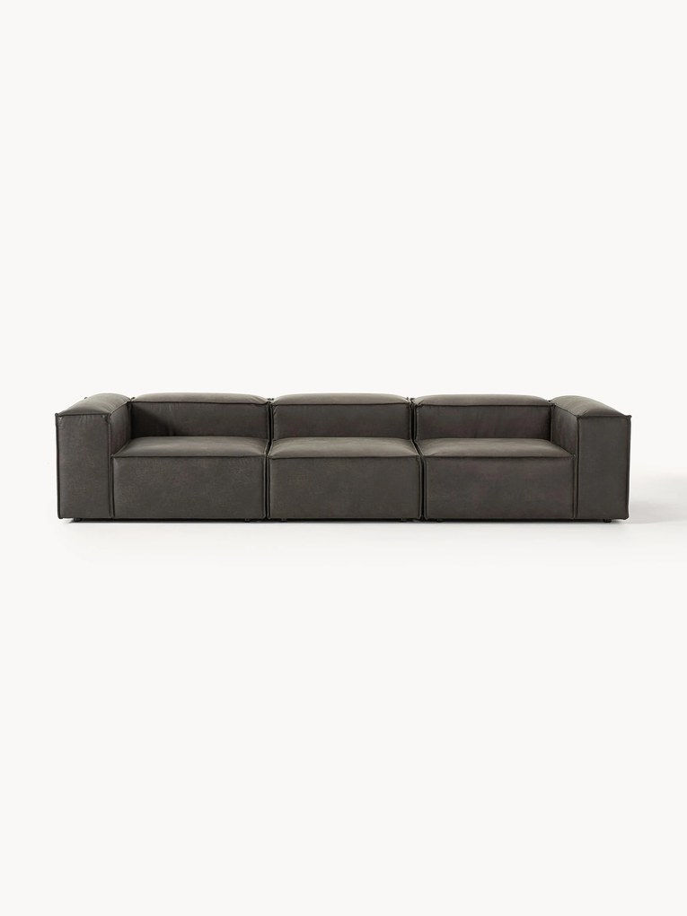 Modulaire leren bank Lennon (4-zits)