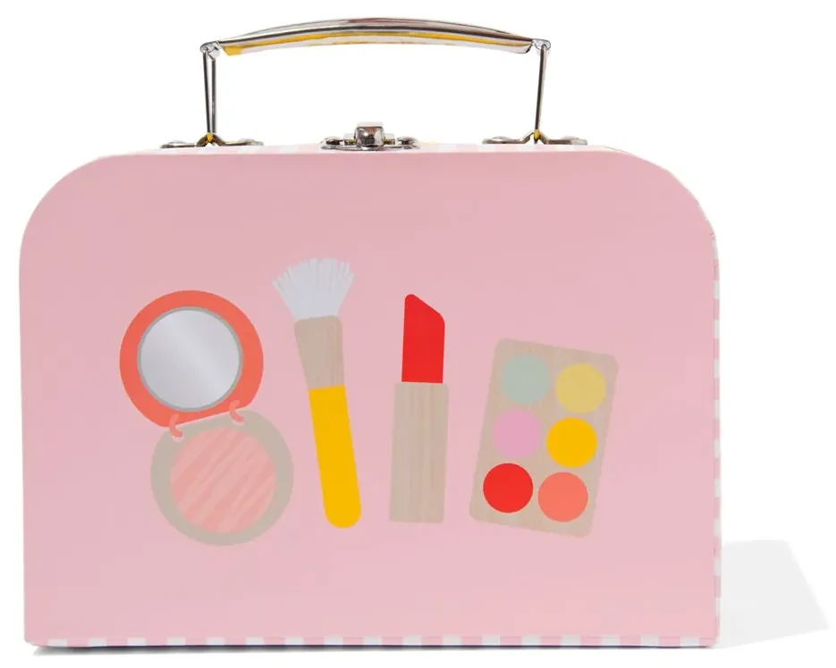 HEMA Make-up Koffer Hout 7x9x14