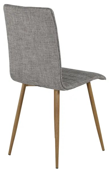 Jörn Eetkamerstoel - Lotta  - Lichtgrijs - Linnen - Jörn