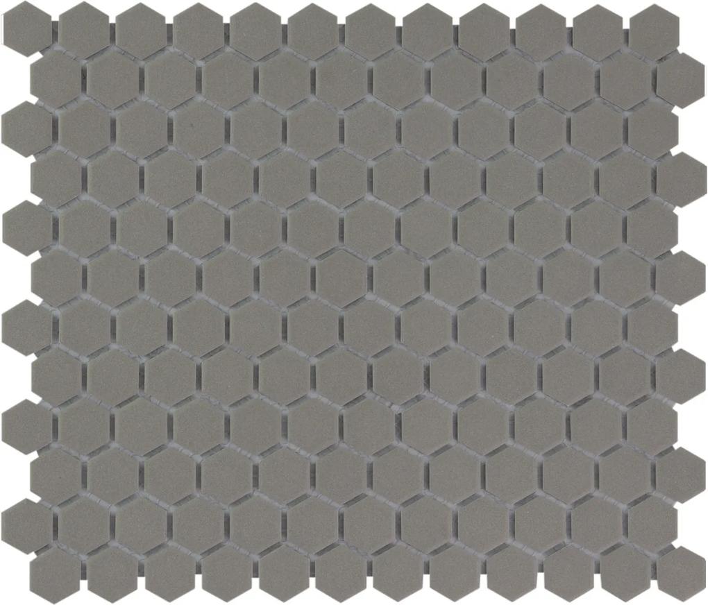 Mozaiek London Hexagon Donker Grijs 2,3x2,6