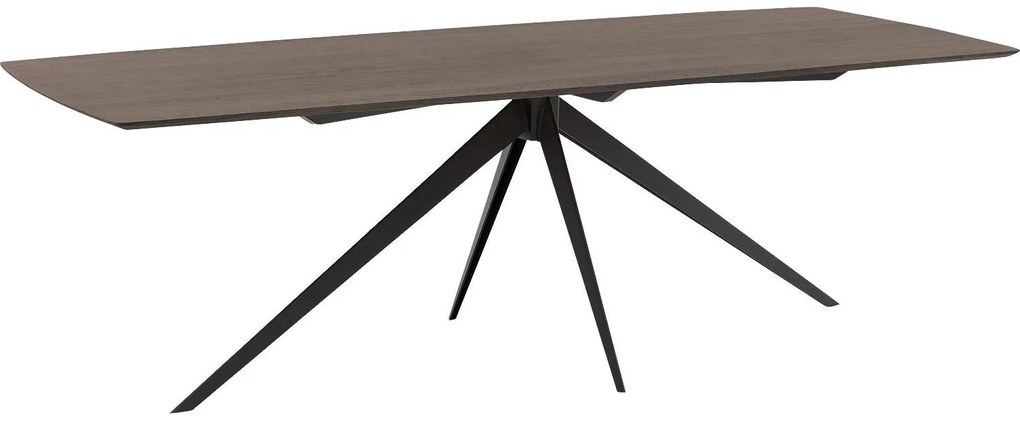 Goossens Excellent Eettafel Uniek, Semi rechthoekig 240 x 100 cm