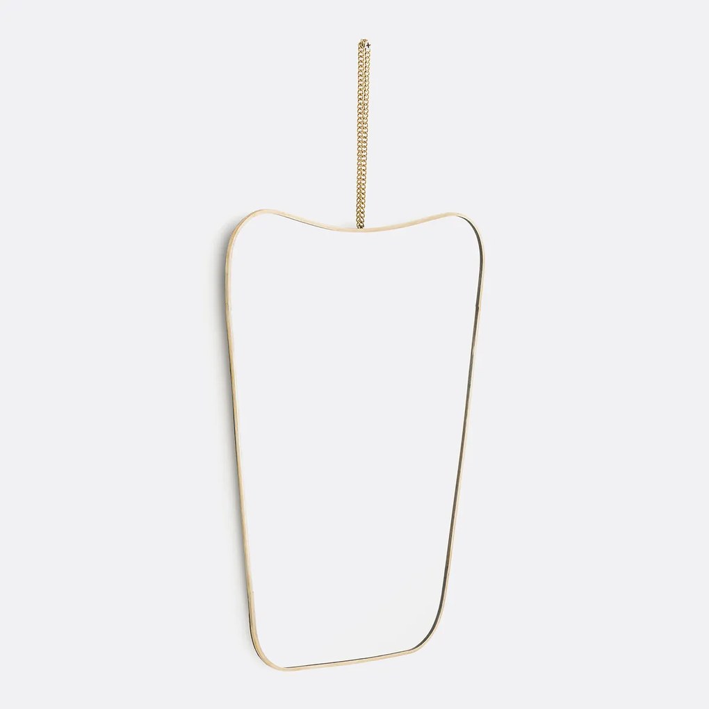 Spiegel in messing 30x40 cm, Uyova