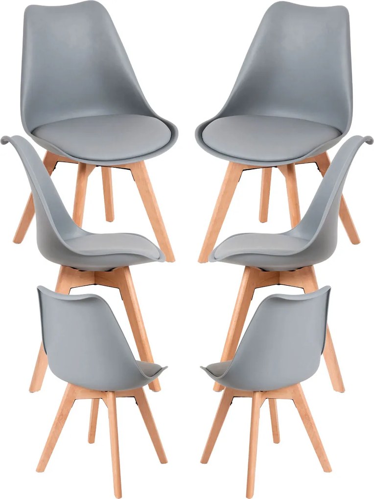 Set 6 Synk Basic Stoelen