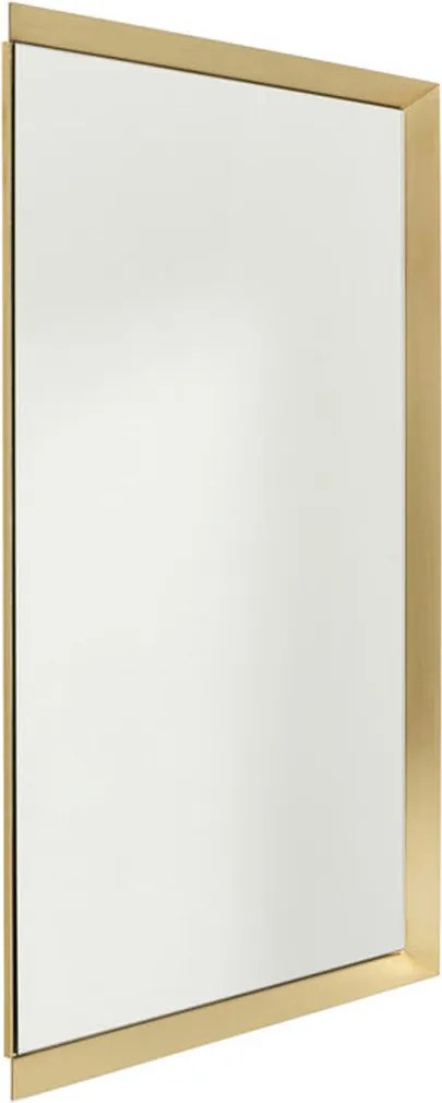 Kare Design Arezzo Spiegel Met Messing Lijst - 80x120cm